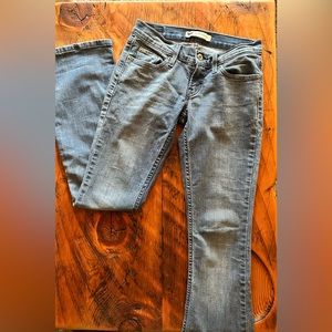 Levi’s 524 super low rise jeans